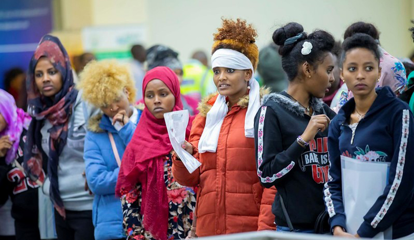 UNHCR hopes that a third of refugees from Libya will have been resettled by the end of this year. / Courtesy