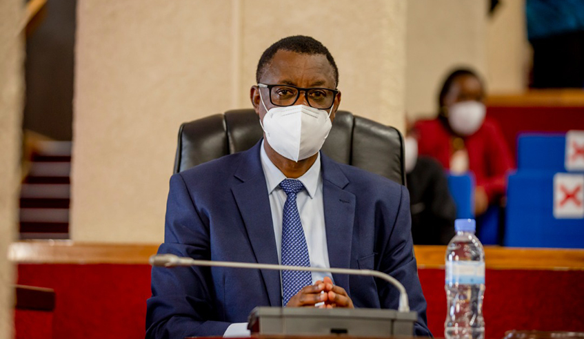 Honourable, Jean Chrisostome NGABITSINZE, Minister of State in the Ministry of Agriculture and Animal Resources