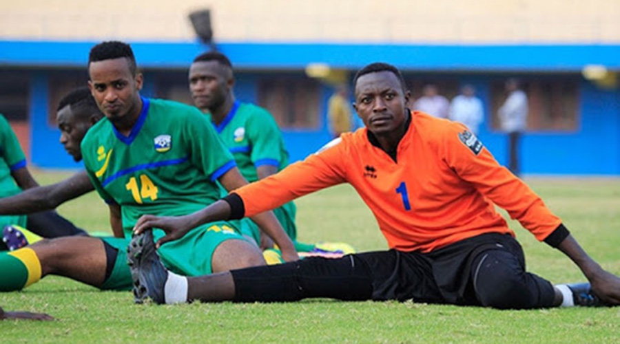 AS Kigali goalie Eric Ndayishimiye is part of the departing squad, while Sweden-based midfielder Yannick Mukunzi (#14) will link up with the team in Cape Verde. 