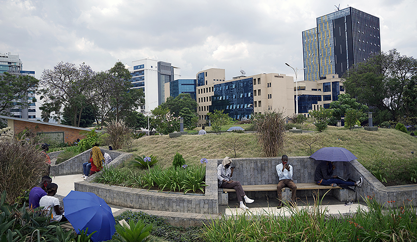 City of Kigali Public Garden is one of several Kigali recreational projects that the Government has developed to create more green and recreational parks that will help turn the city into a healthy and sustainable habitat for the growing urban population. The public leisure space was created at the tune of Rwf226 million. / Photo: Olivier Mugwiza.