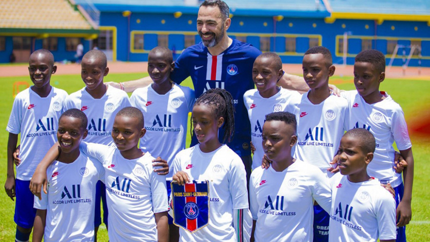 PSG legend Youri Raffi Djorkaeff visited the country earlier this year and trained with a group of youngsters at Amahoro Stadium. Rwanda signed a three-year deal with PSG late last year. 