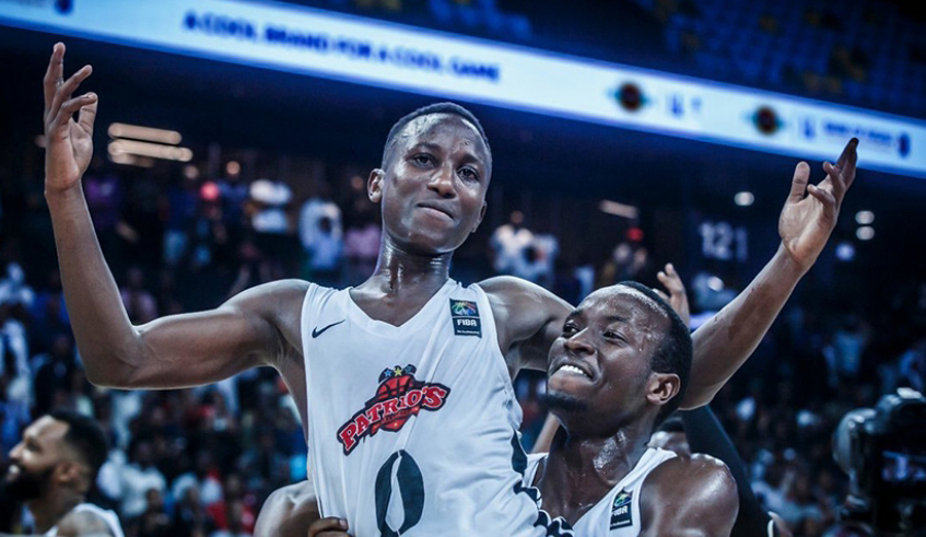 Rwandan champions Patriots qualified for the 2020 Basketball Africa League (BAL) unbeaten last December. Guard Guibert Nijimbere (#0) was pivotal in the two-round qualifiers. / File