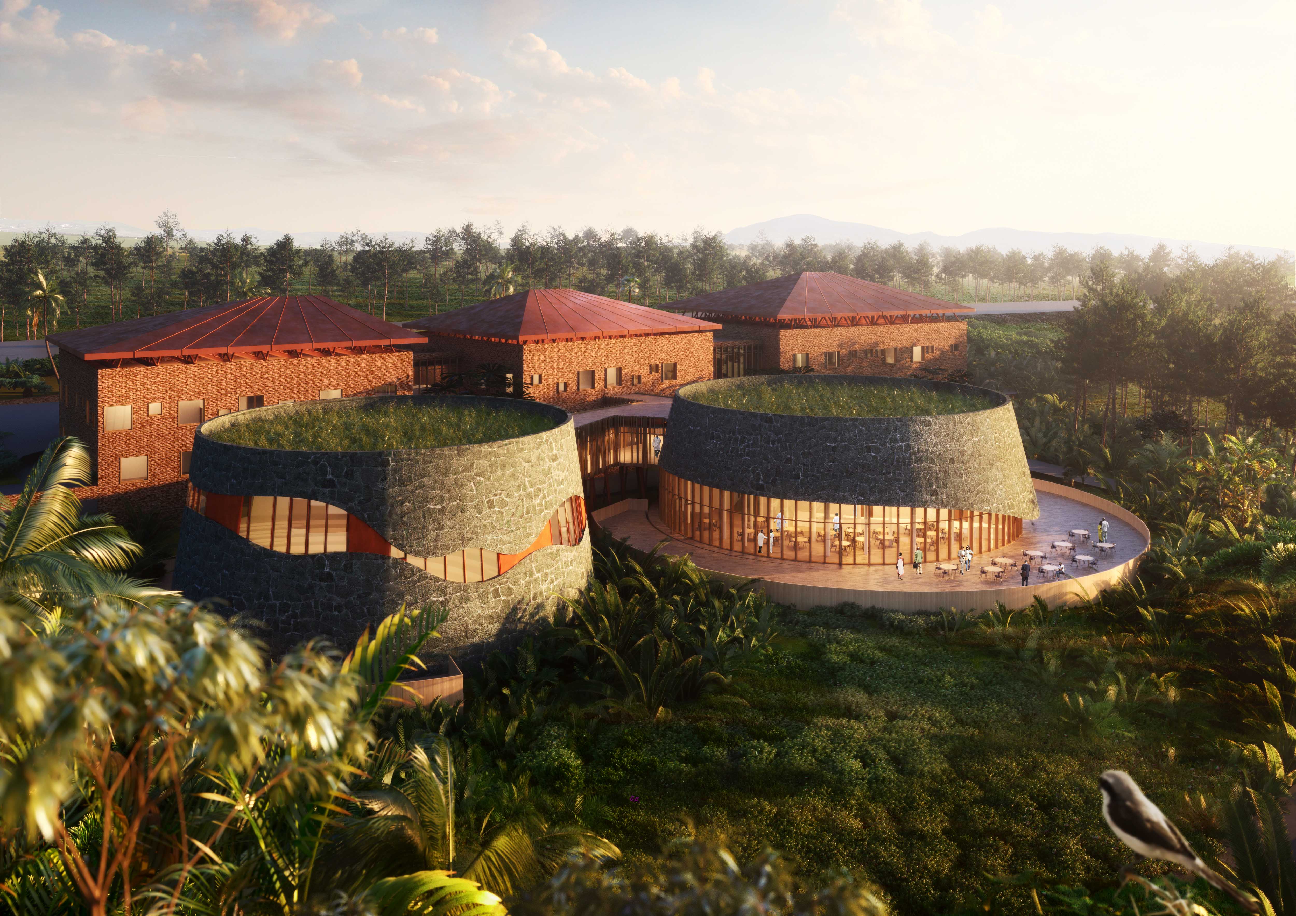 IRCAD AFRICA artistic impression that is under construction in Masaka Sector Gasabo District.Photo Courtesy