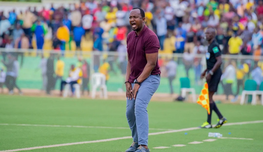 Vincent Mashami has urged his Amavubi players to u2018play with determinationu2019 and get the three points off Cape Verde at Kigali Stadium on Tuesday. / Courtesy.