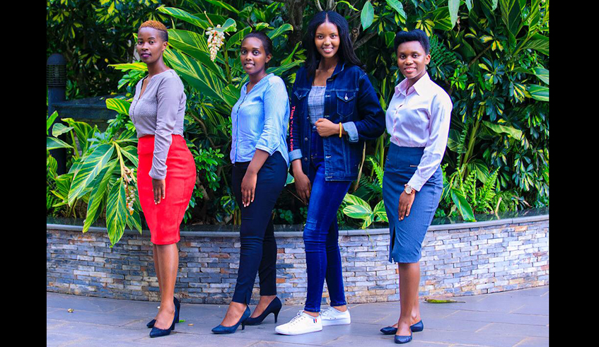 Some of the contestants vying for the Miss Career Africa 2020 title. / Courtesy.