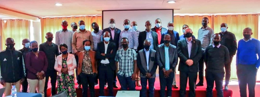 Participants of a two-day training workshop aimed at equipping engineers with expertise and tools to prepare and produce an infrastructure report card.