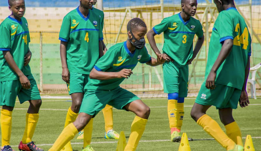 Rwanda U-17 National Team The National U-17 football team started training on Tuesday, December 1 ./ Courtesy
