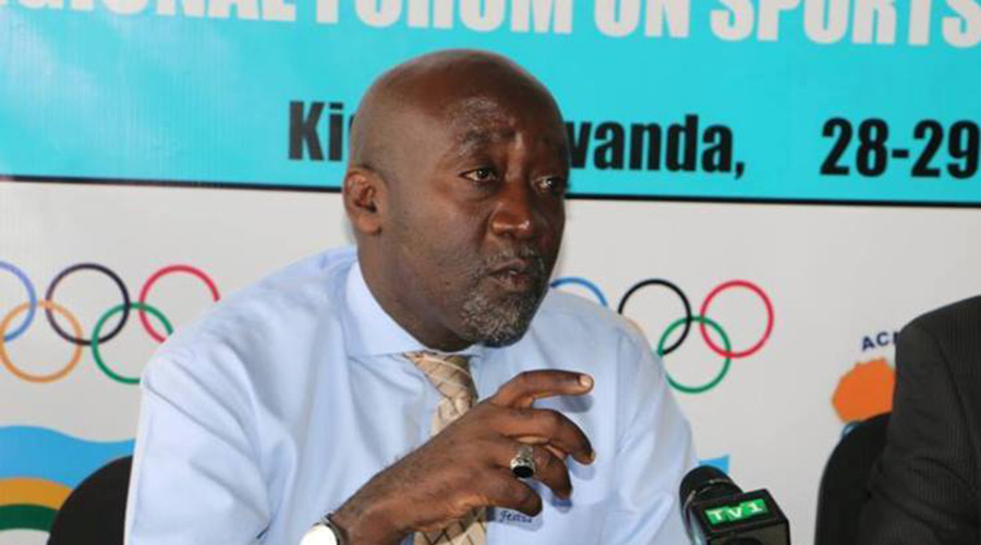 Festus Bizimana, the Vice-President of Rwanda National Olympic Committee. 