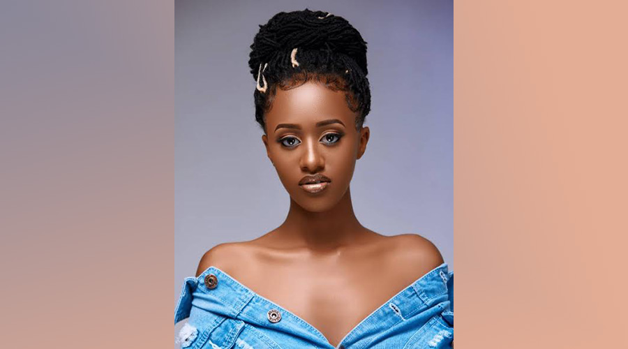 20-year-old Hortense Shema is representing Rwanda at the Miss Nation pageant.