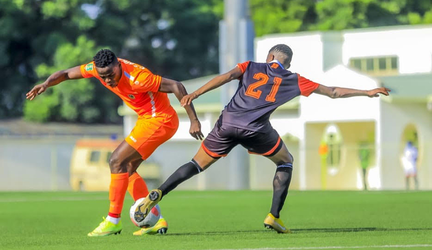 Muhadjiri Hakizimana against Oropa United 