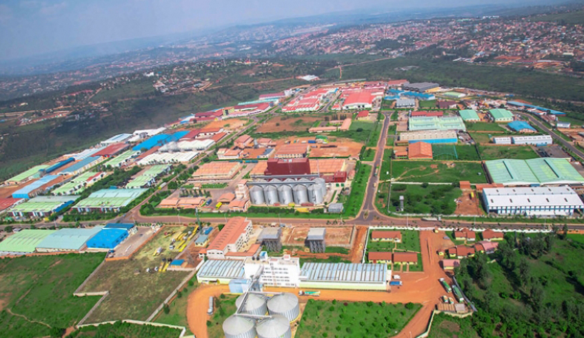 An aerial view of the Kigali Special Economic Zone in Gasabo District. Rwanda has taken a proactive approach and put environment and climate change at the heart of all the countryu2019s policies, programmes and plans. / Photo: File.