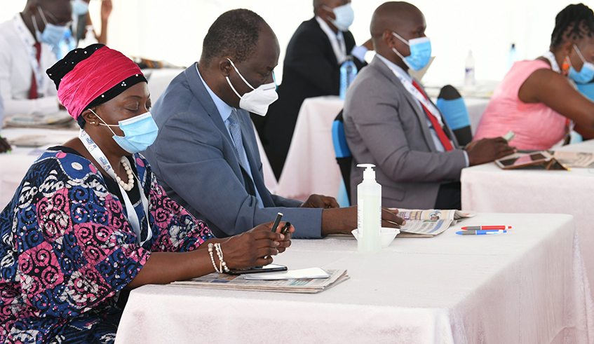 Some of the delegates during a session at the two-day Kusi Ideas Festival, 2020 Edition, on Tuesday, December 8 in Kisumu County, Kenya. / Photo: Courtesy.