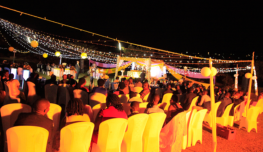 A wedding ceremony in Kigali. / Photo: Sam Ngendahimana