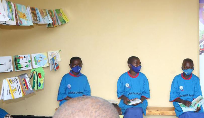 Community libraries boost reading skills among children.  / Photo: Courtesy.