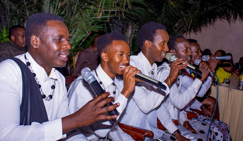 The cultural troupe performing at a past event. / Photo: Courtesy