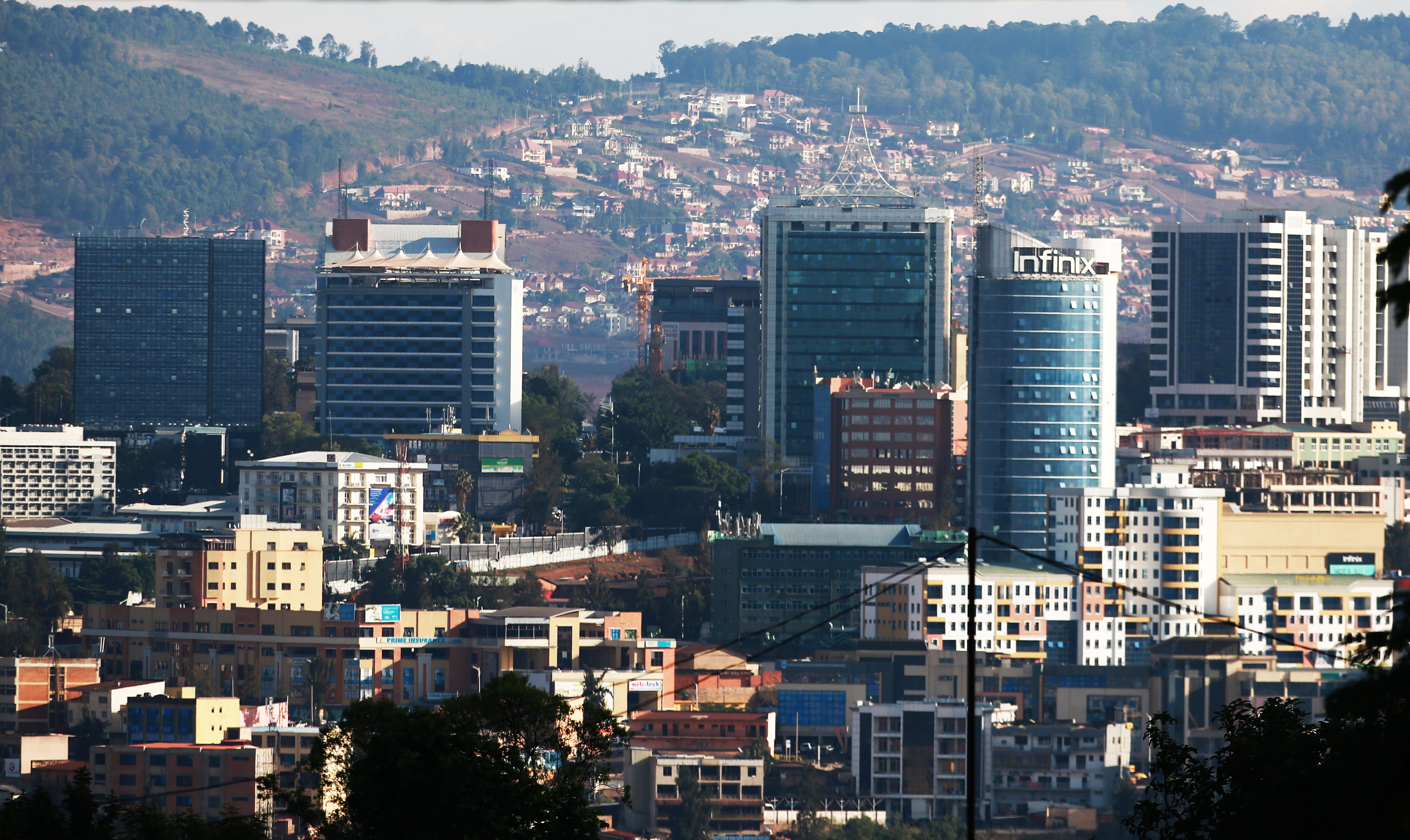 A view of Kigali Business District in 2020.  The World Bank has projected that Economic growth in Sub-Saharan Africa is expected to rebound moderately to 2.7 per cent in 2021  Photo by Sam Ngendahimana