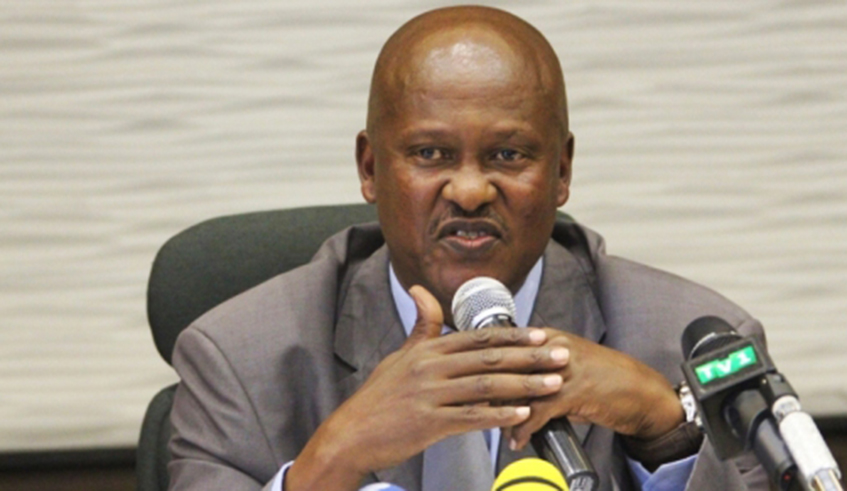 Ferwafa President Rtd Brig. Gen. Jean Damascu00e8ne Sekamana. / File. 