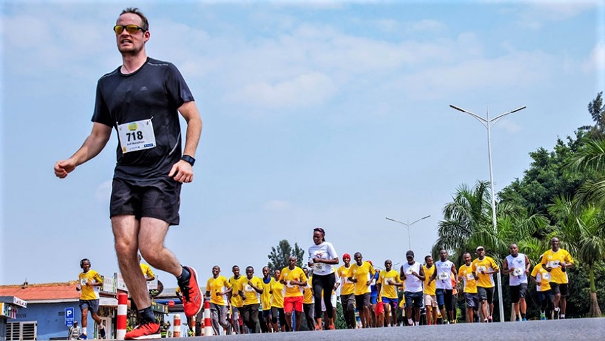 The Kigali International Peace Marathon was last year skipped for the first time since 2004 due to Covid-19 pandemic. About 10,000 participants take part in the annual race. 