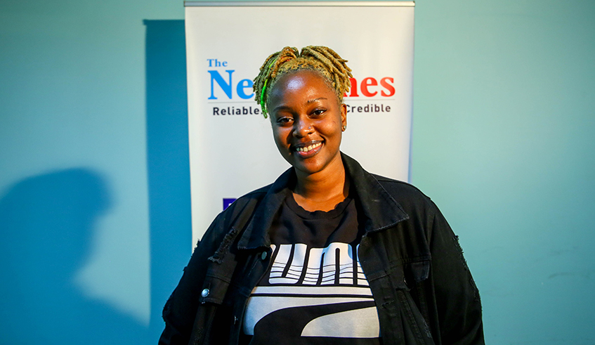 Deborah Ikirezi is a rising singer following in her fatheru2019s footsteps. / Photo by Dan Nsengiyumva