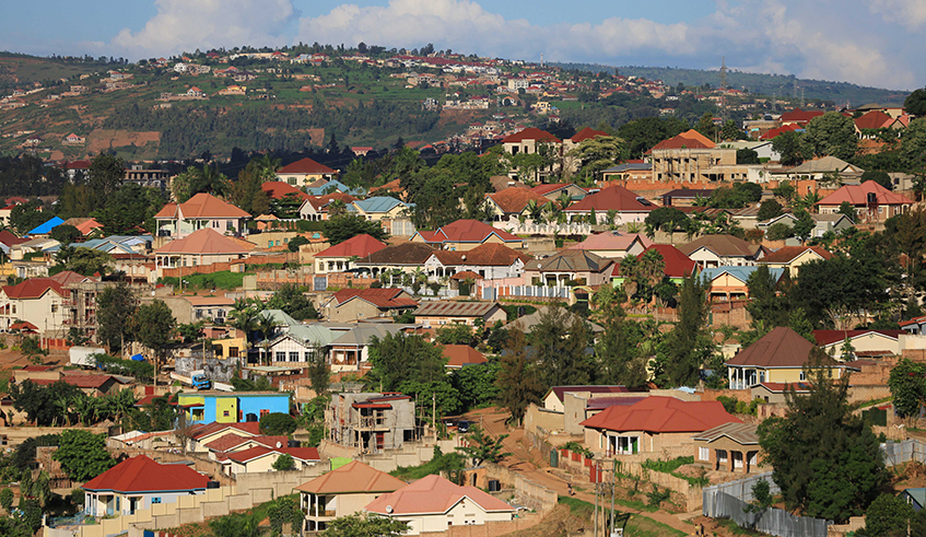 A residential area in Remera Sector. There is an increased demand for affordable housing. / Photo: Sam Ngendahimana.