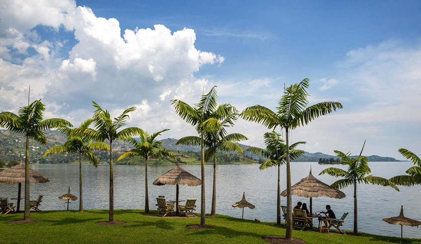 Lake Kivu, located between Rwanda and the Democratic Republic of Congo, / Net photos