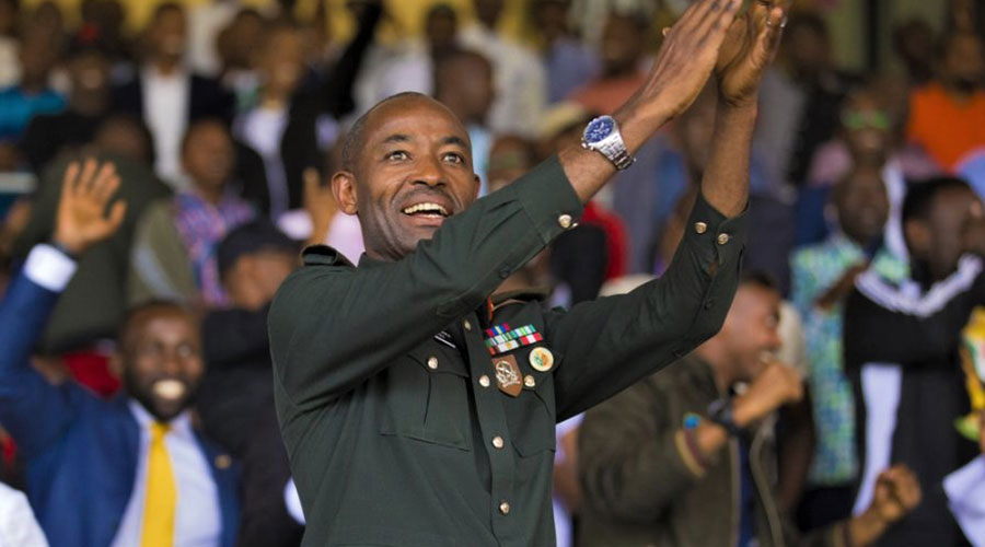 Maj. Gen. Mubarak Muganga was appointed as the chairman of APR football club this month. 