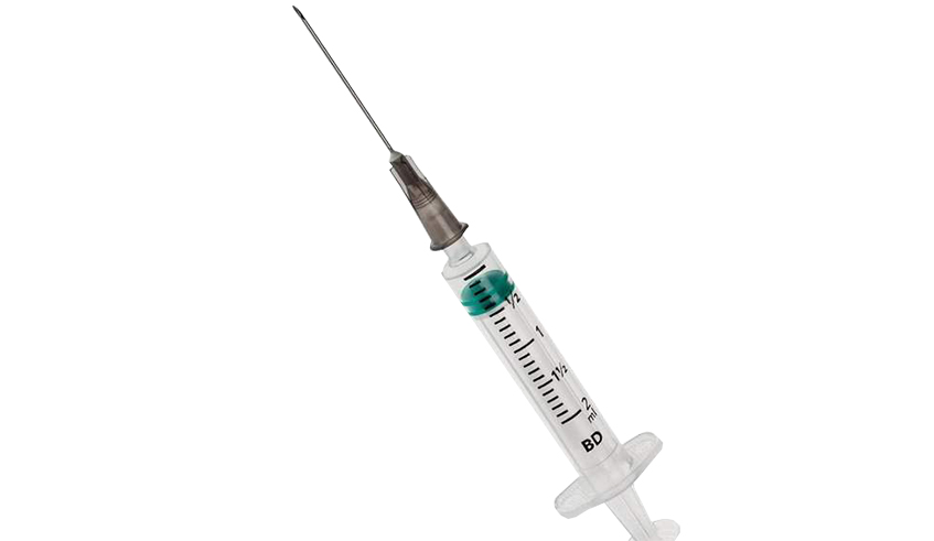 The first syringes are said to have been used in Roman times. / Net photo.