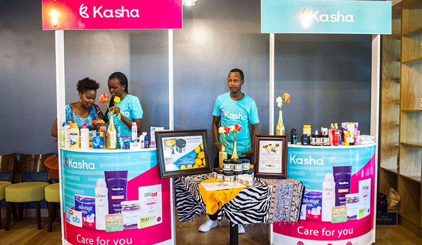 Kasha, a Rwandan female technology start-up that sells hygiene and self-care products. / Photo: File.