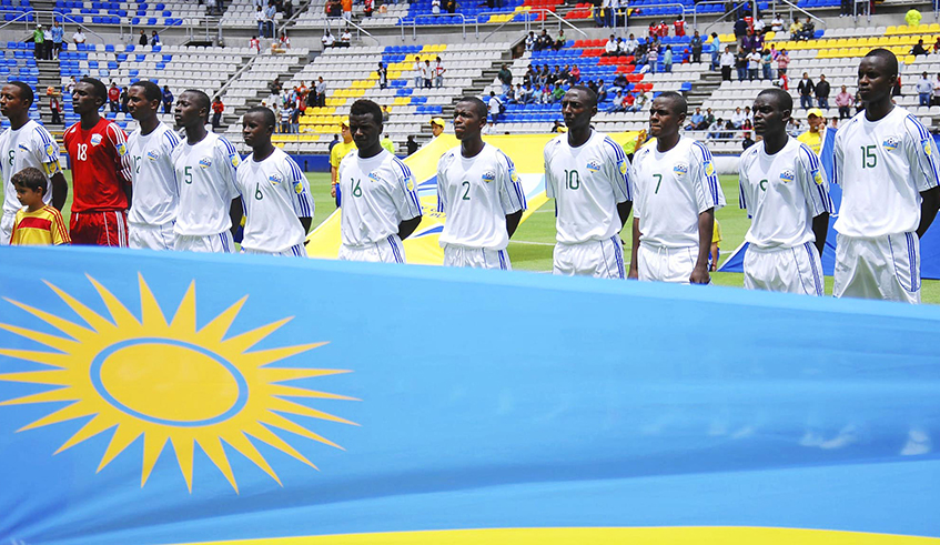 The team that represented Rwanda at  the U-17 World Cup in Mexico in 2011. / Photo: Courtesy.