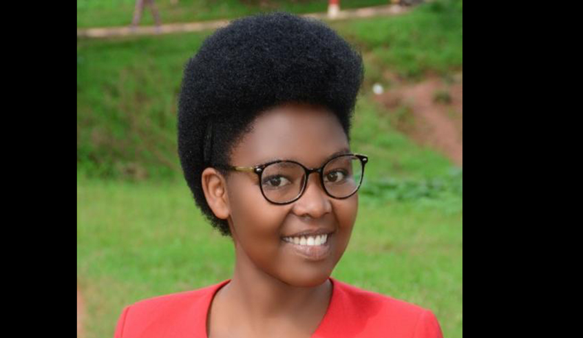 Rising singer Vumilia Mfitimana. / Courtesy