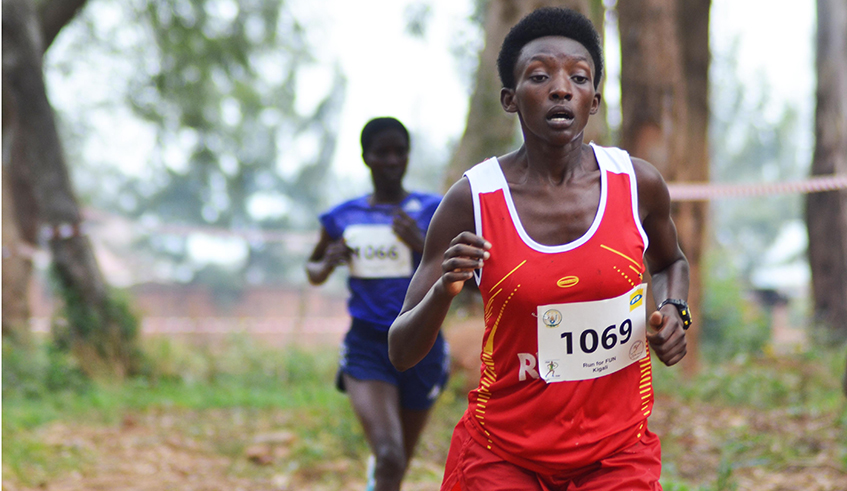 Marthe Yankurije is a female athlete who runs in the 1000m and 5000m categories. / Sam Ngendahimana.