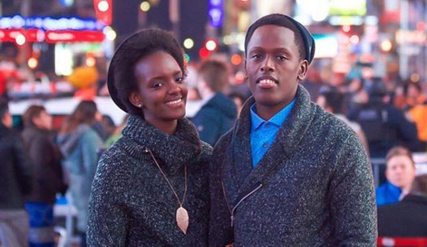 Miss Rwanda 2012 Aurore Mutesi and Egide Mbabazi.  / All photos courtesy