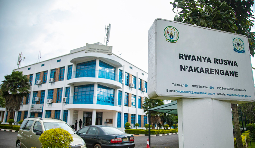 Office of the Ombudsman headquarters at Kimihurura in Kigali. / Photo: Sam Ngendahimana.