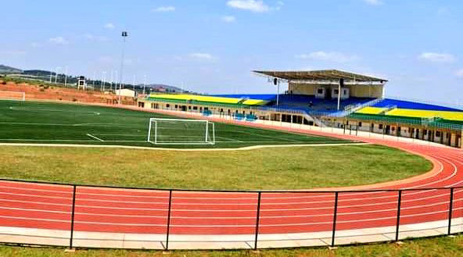 The newly constructed Nyagatare stadium. The government plans to construct stadiums in every district and also increase the number of playgrounds. 