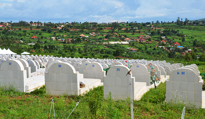 Rusororo cemetry in Gasabo District .There are still challenges in registering deaths, especially where the deceased has not died from a health facility. / Photo: Sam Ngendahimana.