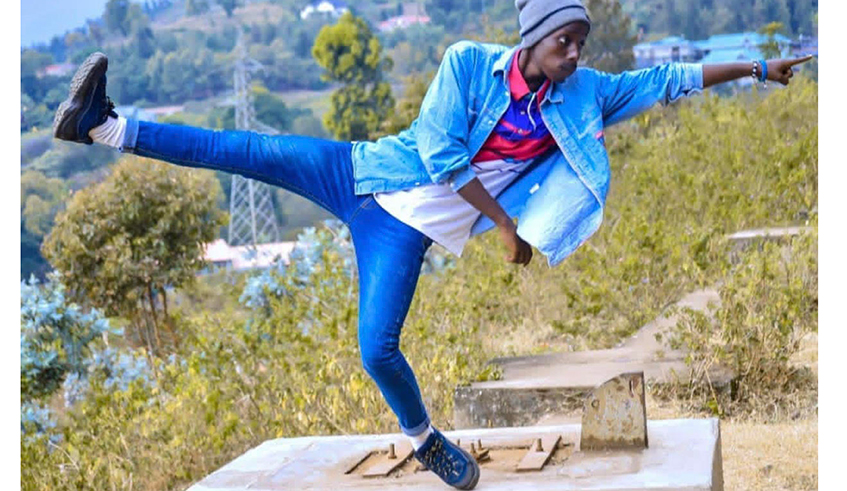 23-year-old Josue Gakwavu is a professional dancer. / Courtesy