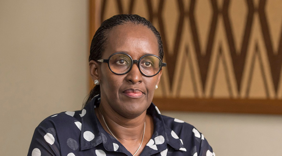 First Lady Jeannette Kagame.