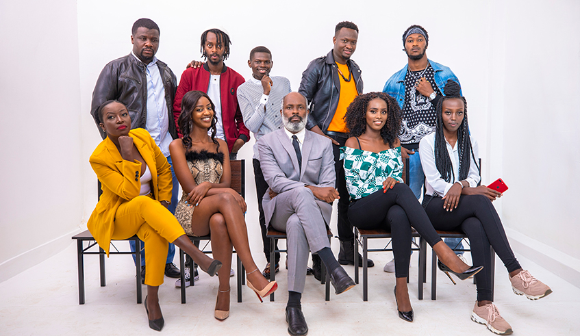 The cast of the movie series Za Nduru that will be showing today  on TV 10. / Courtesy