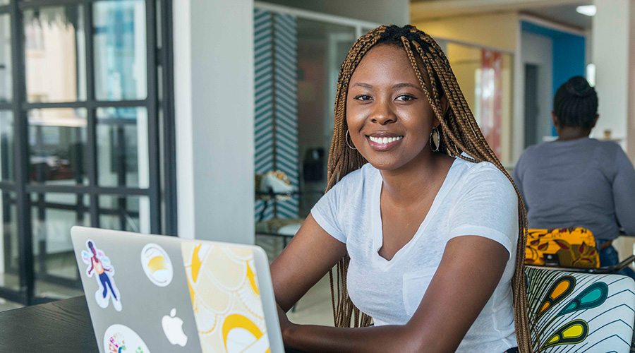 Sandra Gatete, Citybuddiz co-founder and a graduate of the Tourism Inc Program.