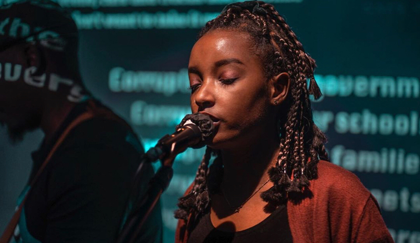 Heaven Nikita Iradukunda during a performance. / Courtesy