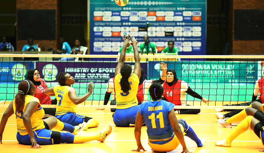 The national women sitting volleyball team will start training on March 19 ahead of Paralympic Games . / Sam Ngendahimana