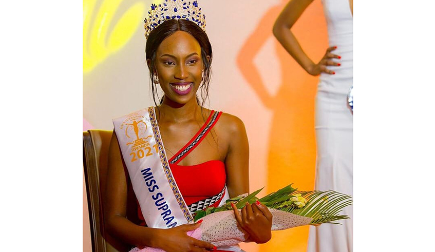 Anita Kate Umuratwa was crowned Miss Supranational  Rwanda 2020 last weekend. / Courtesy
