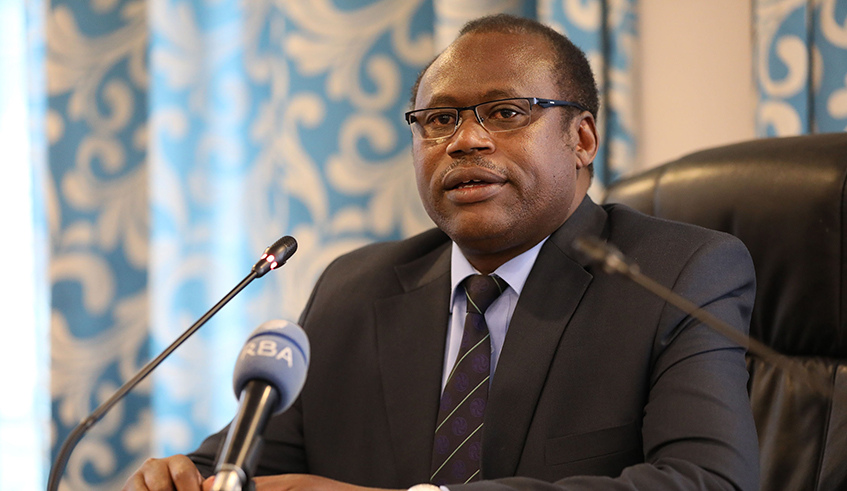 Uzziel Ndagijimana, the Minister for Finance and Economic Planning. / Photo: Sam Ngendahimana.