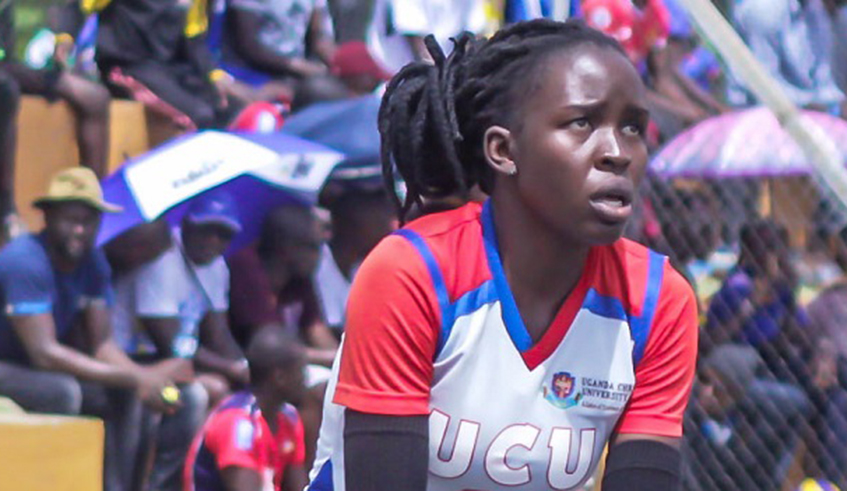 Rwanda Revenue Authority Women Volleyball Club is in talks to sign Dinah Akello. / Photo: File.