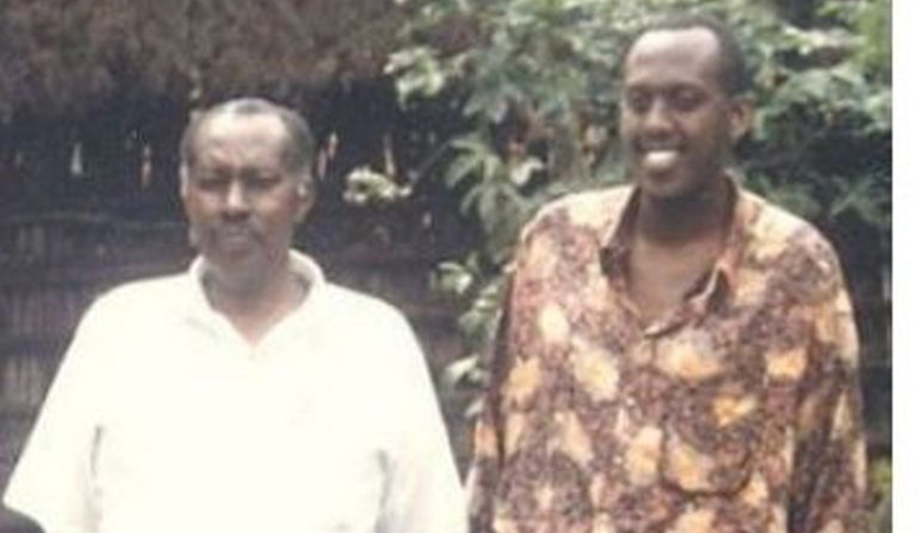 Dominique Ngoga Sebalinda (right) with his father, Theophile Sebalinda, were all killed in the 1994 Genocide against the Tutsi. / Photo: Courtesy.