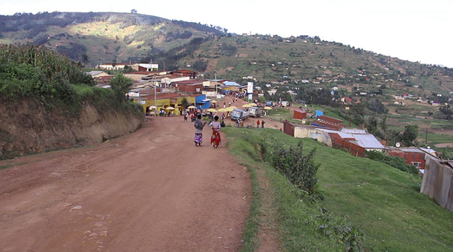 Kirambo trading centre in Burera District is one of the areas set to directly benefit from the proposed Base-Kidaho road connecting Rulindo and Burera districts. 