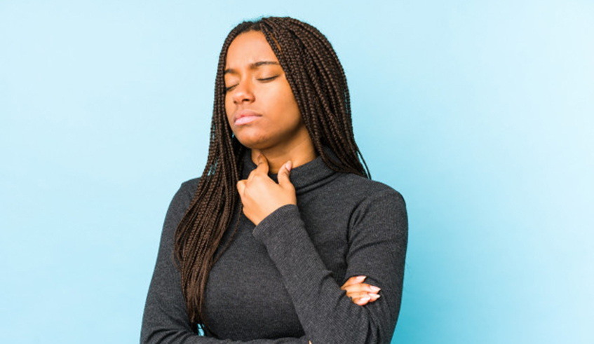 Although a sore throat can be uncomfortable, it will usually go away on its own. / Photo: Net