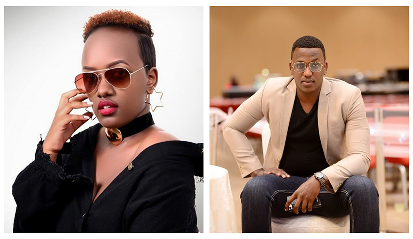 {L-R} Singer Queen Cha and Aristide Gahunzire (left) both announced that they were leaving The Mane music label. Photos / courtesy