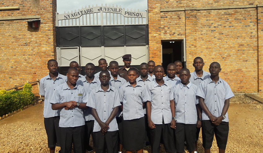 Juvenile inmates who sat P6 National Examination in Nyagatare District in 2017. / Photo: File.