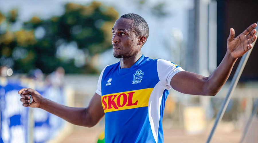 Rayon Sports frontman Ernest Sugira will lead their charge for goals when they face Gasogi United at Amahoro Stadium on Sunday, May 2. 